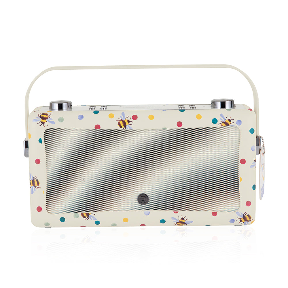 5060706034803 VQ Hepburn Voice Speaker Emma Bridgewater Polka Bee VQHEPAEBPBEE Brambles Cookshop 2
