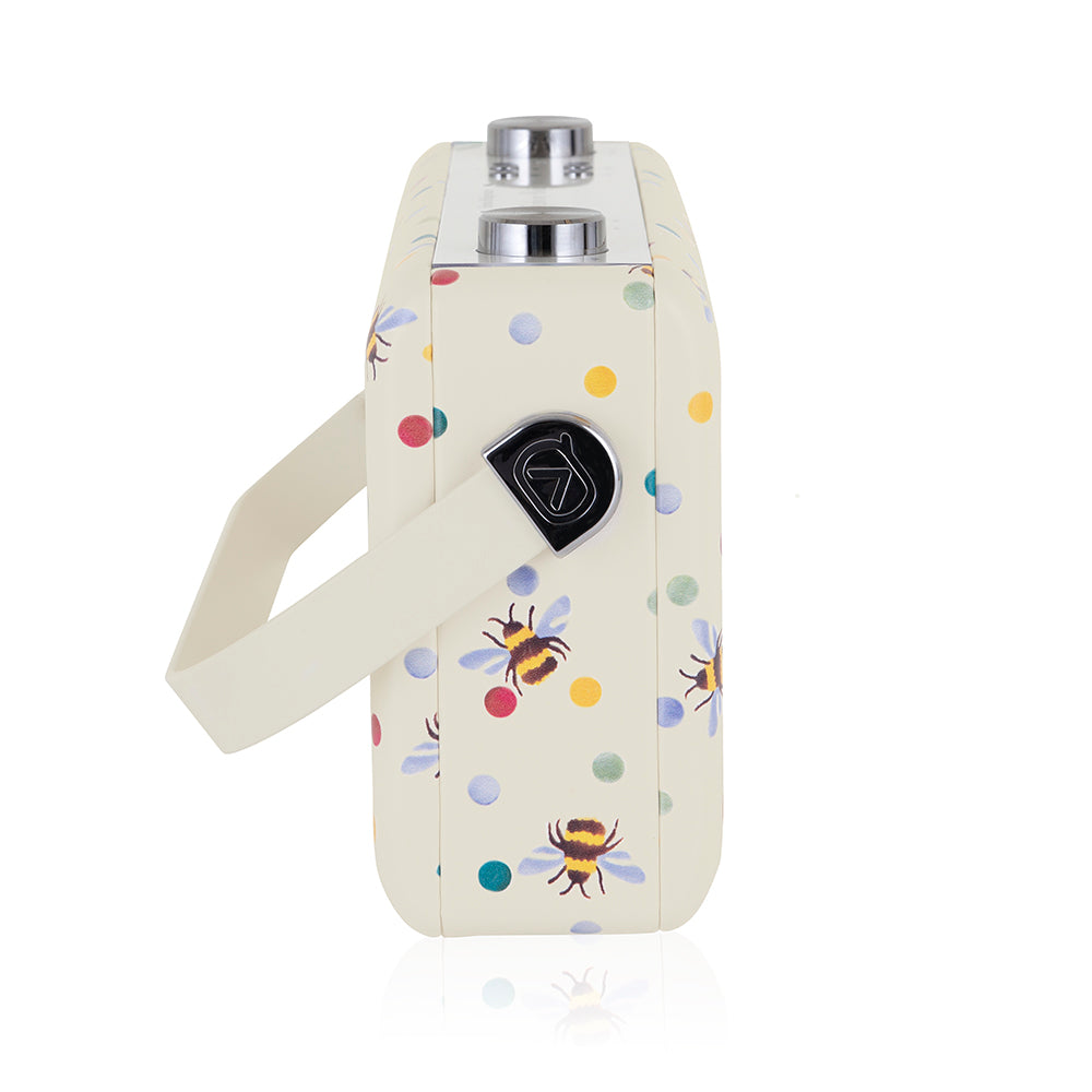 5060706034803 VQ Hepburn Voice Speaker Emma Bridgewater Polka Bee VQHEPAEBPBEE Brambles Cookshop 7
