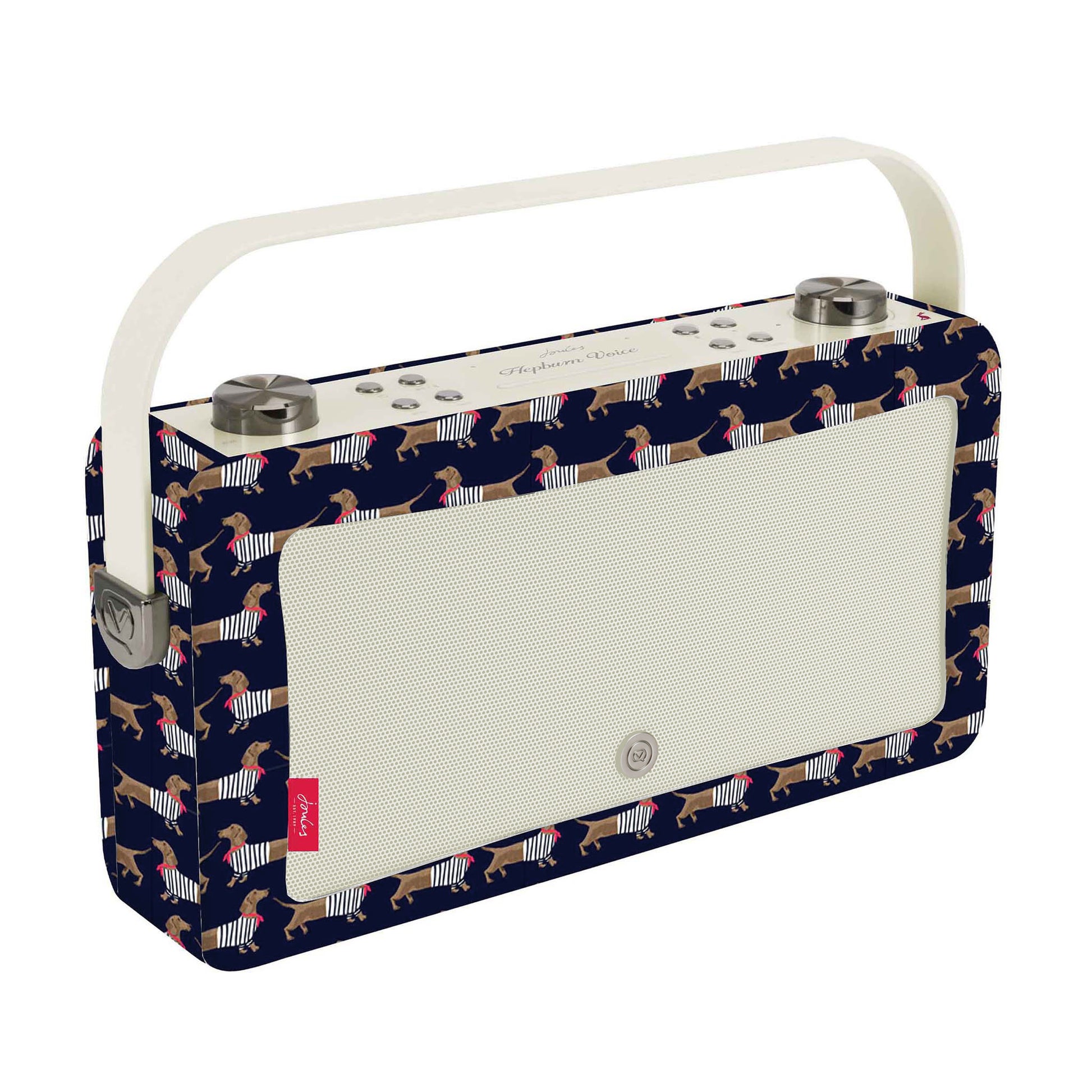 5060706034766 VQ Hepburn Voice Speaker Joules Sausage Dogs VQHEPAJSD Brambles Cookshop 3