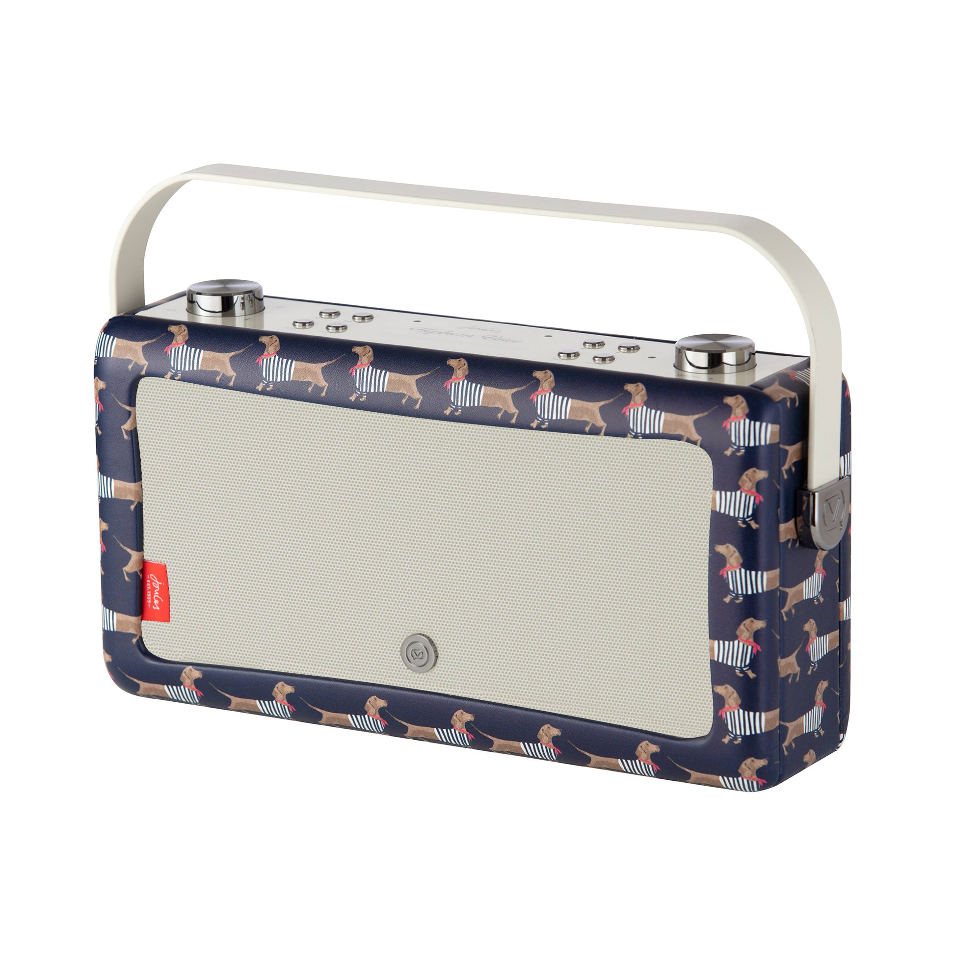 5060706034766 VQ Hepburn Voice Speaker Joules Sausage Dogs VQHEPAJSD Brambles Cookshop 5