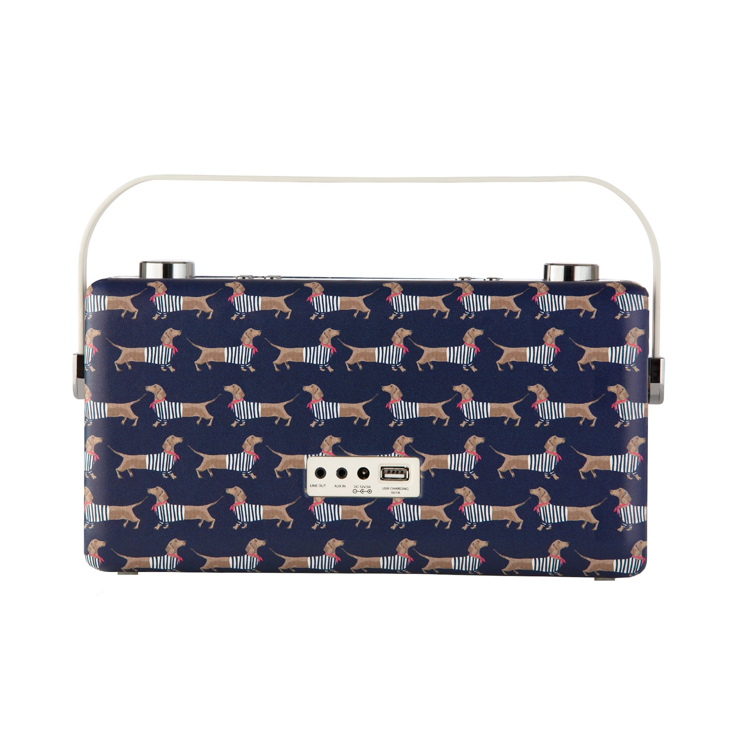 5060706034766 VQ Hepburn Voice Speaker Joules Sausage Dogs VQHEPAJSD Brambles Cookshop 6