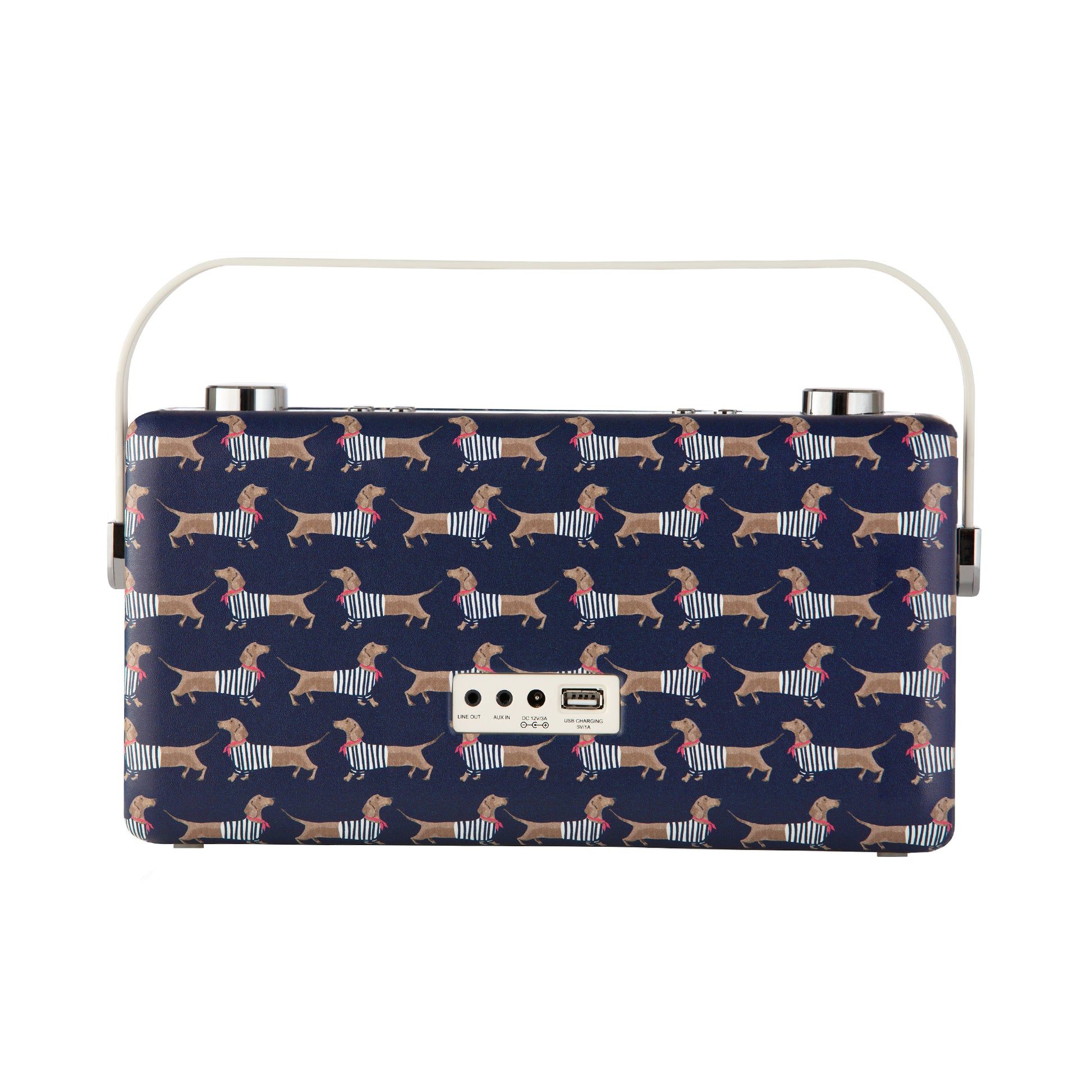 5060706034766 VQ Hepburn Voice Speaker Joules Sausage Dogs VQHEPAJSD Brambles Cookshop 6