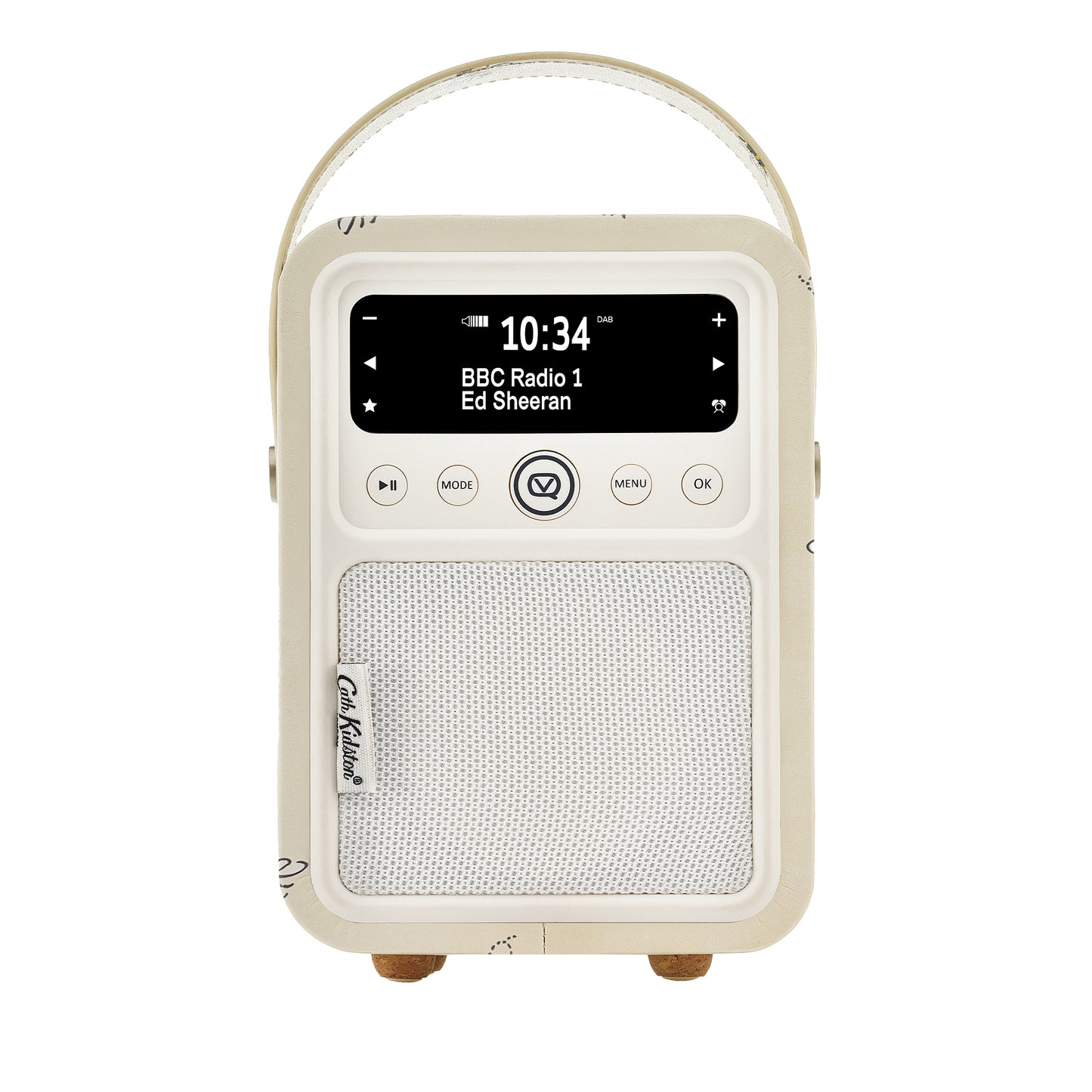 5060706036579 VQ VQ Monty DAB/DAB+ Digital Radio and Bluetooth Speaker Cath Kidston Bees VQMONTYCKBEE Brambles Cookshop 4