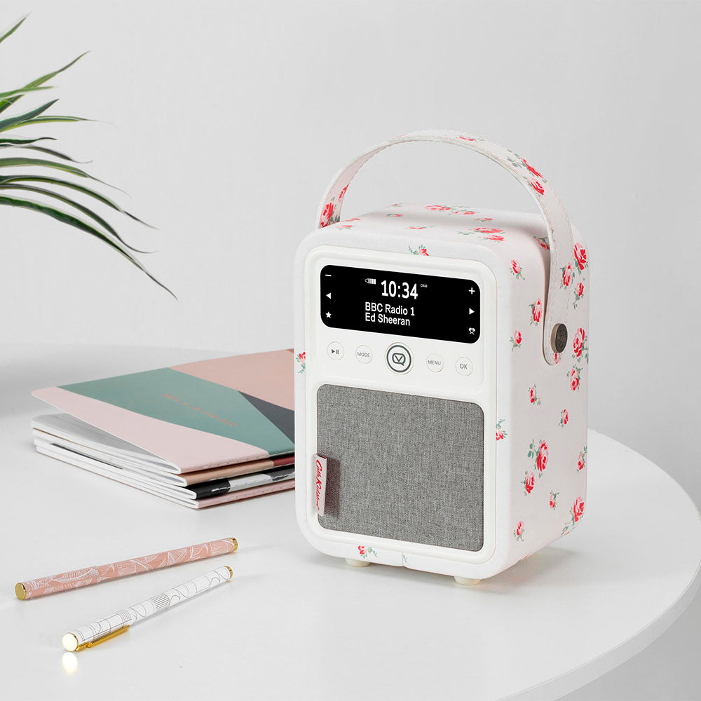 5060470534295 VQ Monty DAB Radio Cath Kidston Scattered Rose VQMONTYCKSR Brambles Cookshop 10