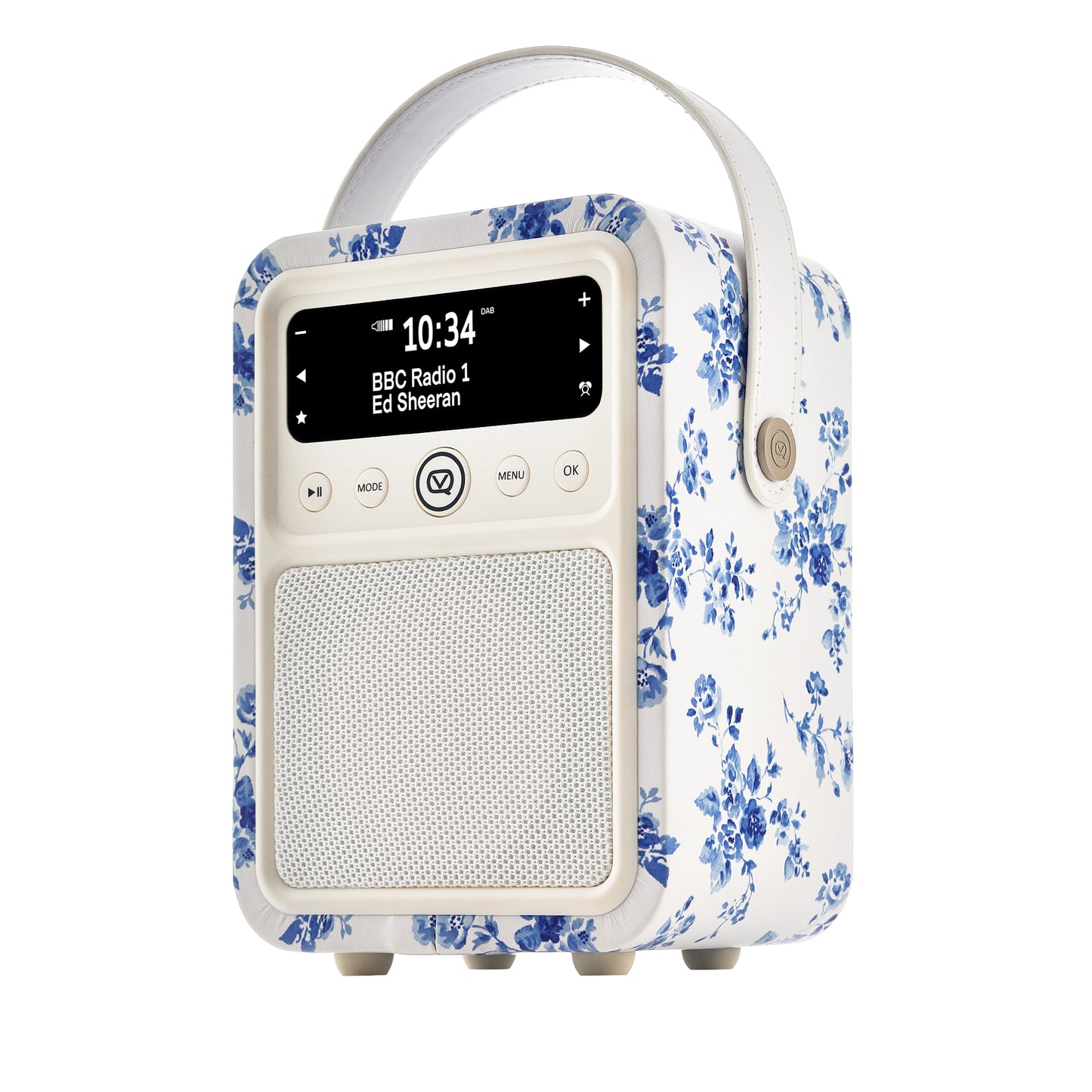 5060706036791 VQ VQ Monty DAB/DAB+ Digital Radio and Bluetooth Speaker Laura Ashley China Rose VQMONTYLACR Brambles Cookshop 5