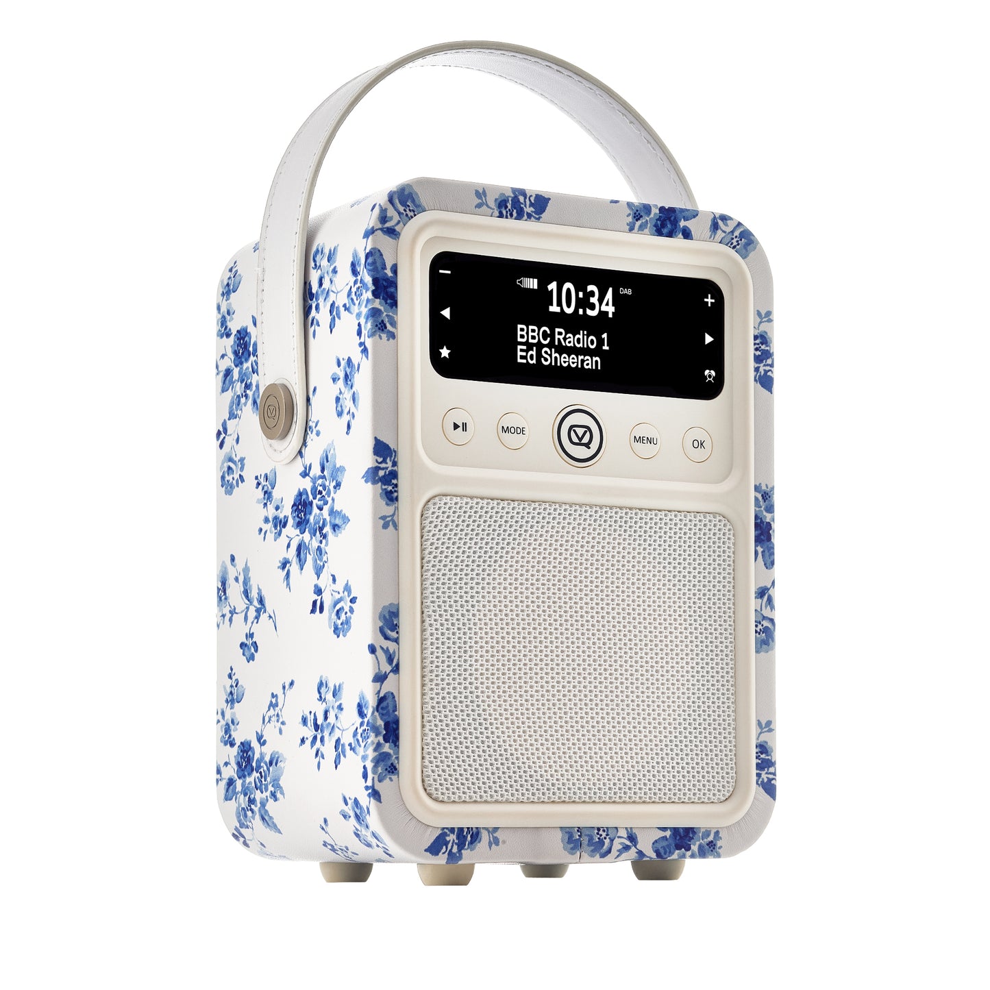 5060706036791 VQ VQ Monty DAB/DAB+ Digital Radio and Bluetooth Speaker Laura Ashley China Rose VQMONTYLACR Brambles Cookshop 1