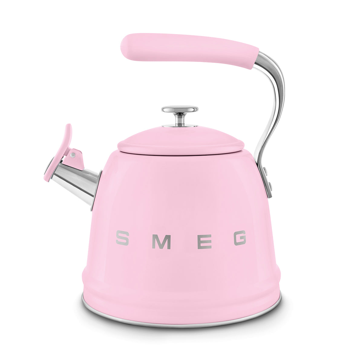 Smeg Whistling Kettle in Pink WKF01PK
