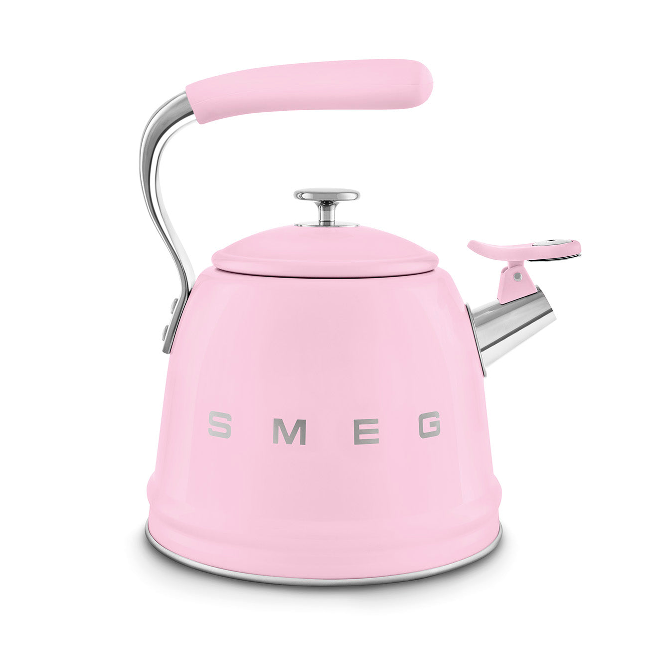 Smeg Whistling Kettle in Pink WKF01PK