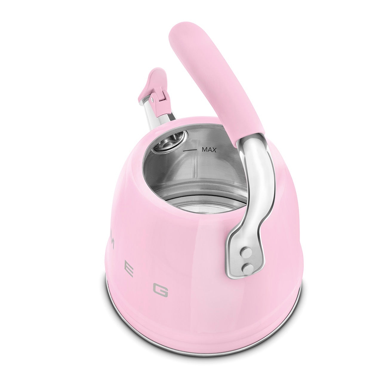 Smeg Whistling Kettle in Pink WKF01PK