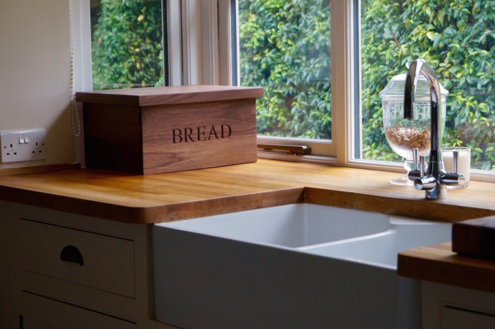 Engraved Wooden Bread Bin by Make Me Something Special