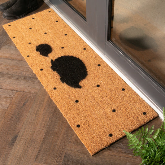 Artsy Mats Hedgehog Spots Patio Doormat  120 x 40  CM 748367731020