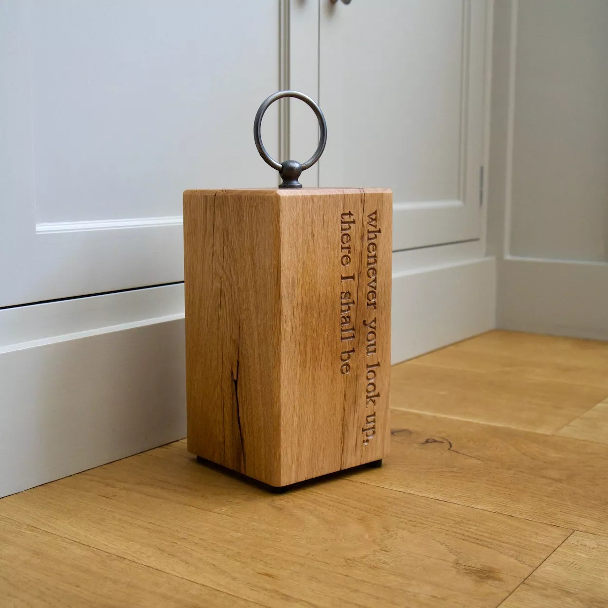 Personalised Wooden Door Stops by Make Me Something Special