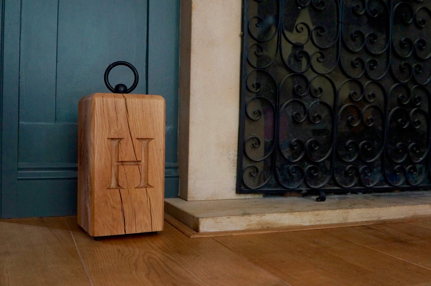Personalised Wooden Door Stops by Make Me Something Special