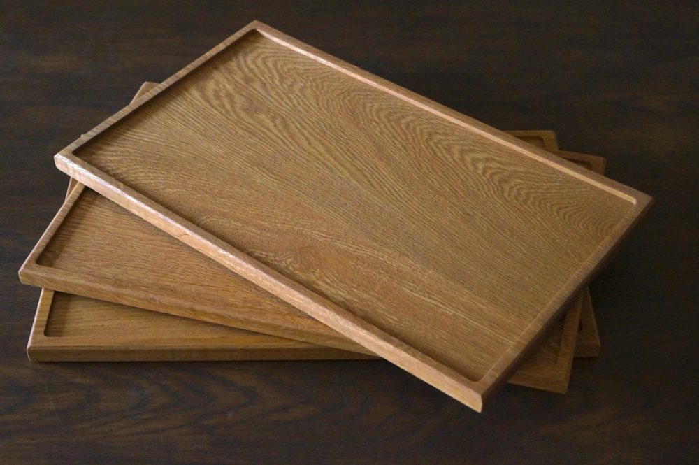 Oak Tea Tray by Make Me Something Special