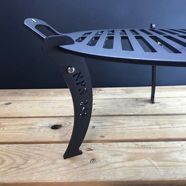 Black Iron 15 inch barbecue chapa