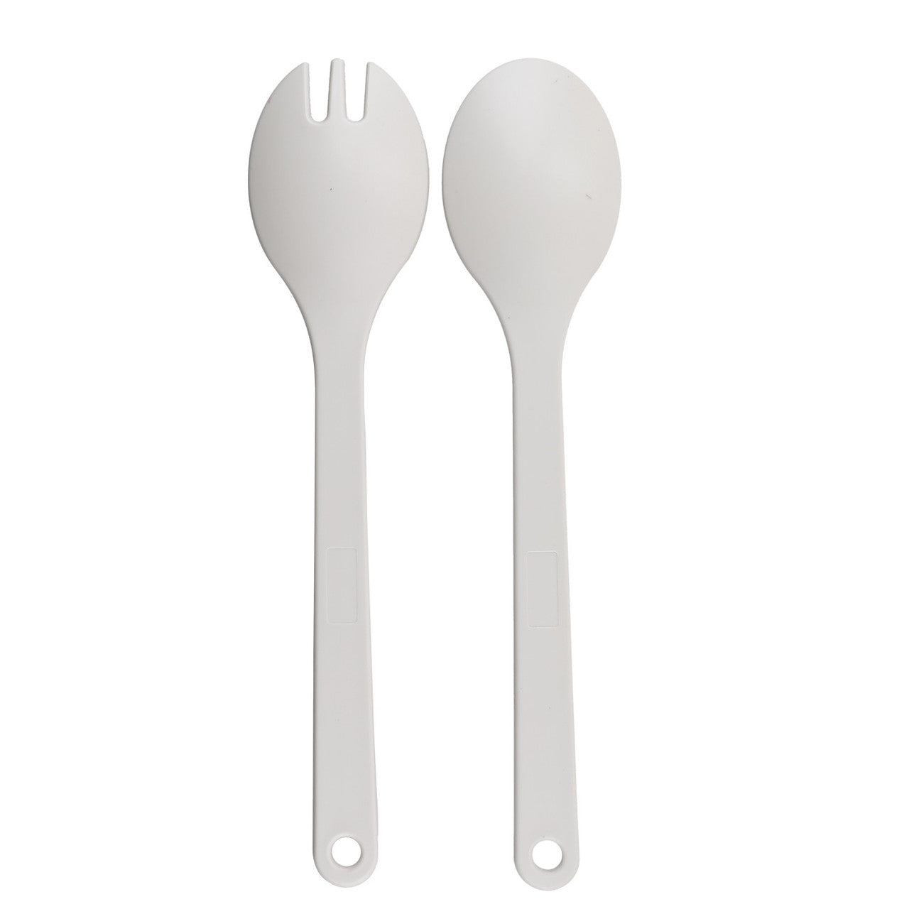Natural Elements Salad Servers, Recycled Plastic