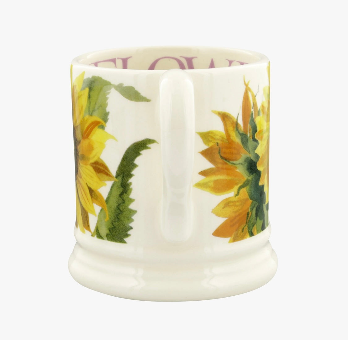 Flowers Sunflower 1/2 Pint Mug