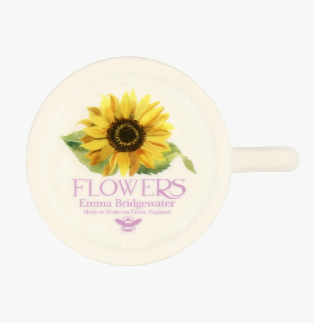 Flowers Sunflower 1/2 Pint Mug