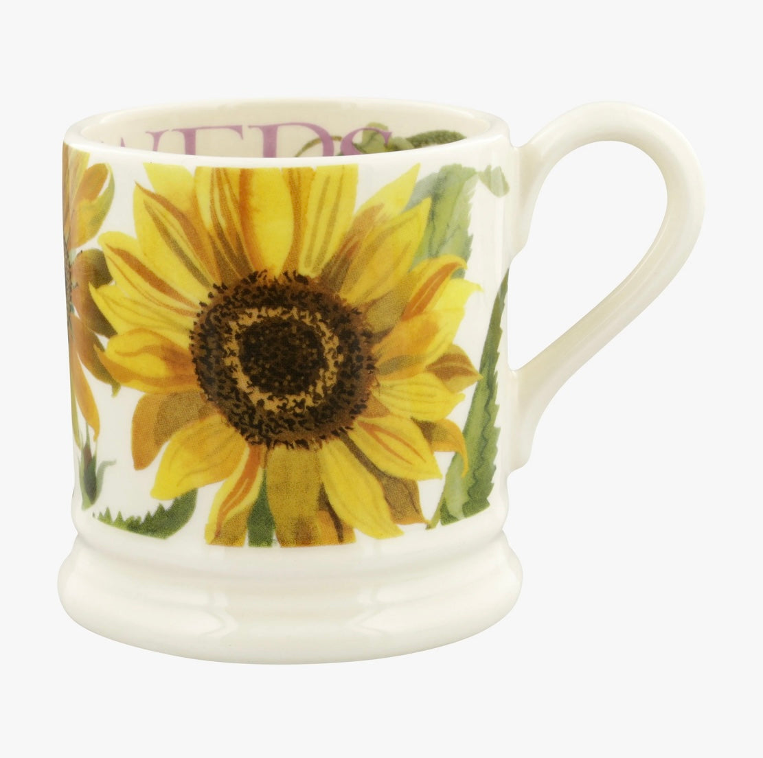 Flowers Sunflower 1/2 Pint Mug