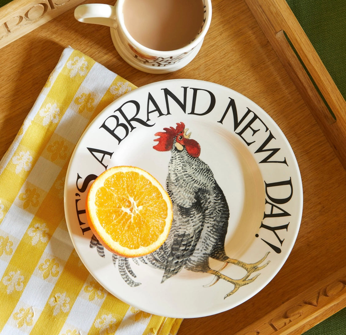 Rise & Shine Brand New Day 8 1/2" Plate