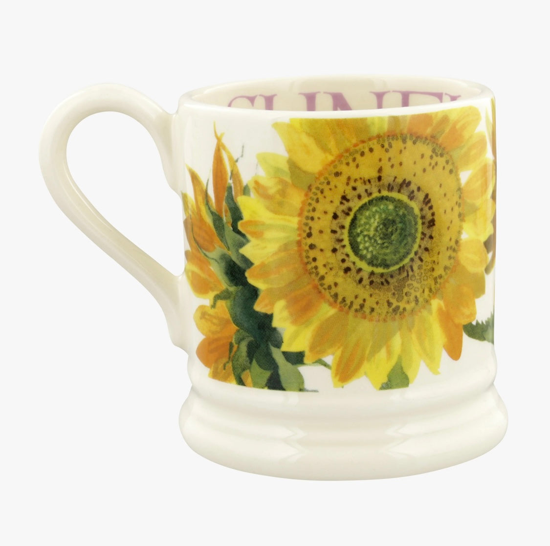 Flowers Sunflower 1/2 Pint Mug
