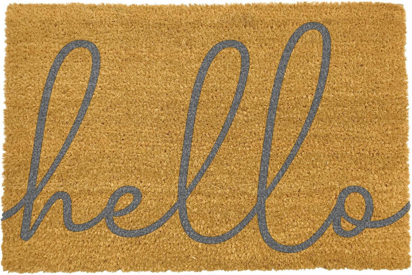 Artsy Mats Grey Hello Scribble Doormat 60 x 40 CM 9503218143961