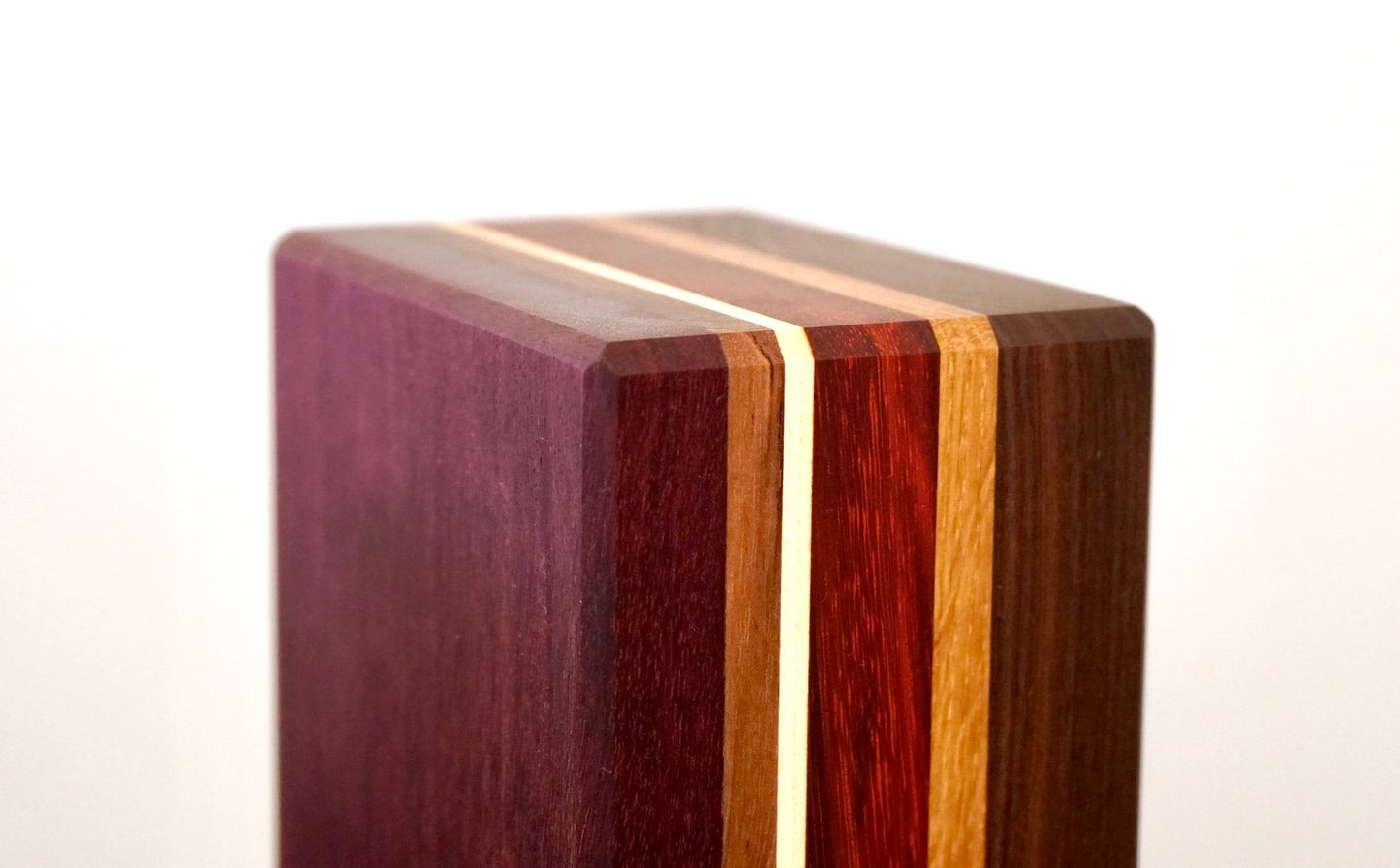 Stripy Wooden Bookends by Make Me Something Special (Two Bookends)