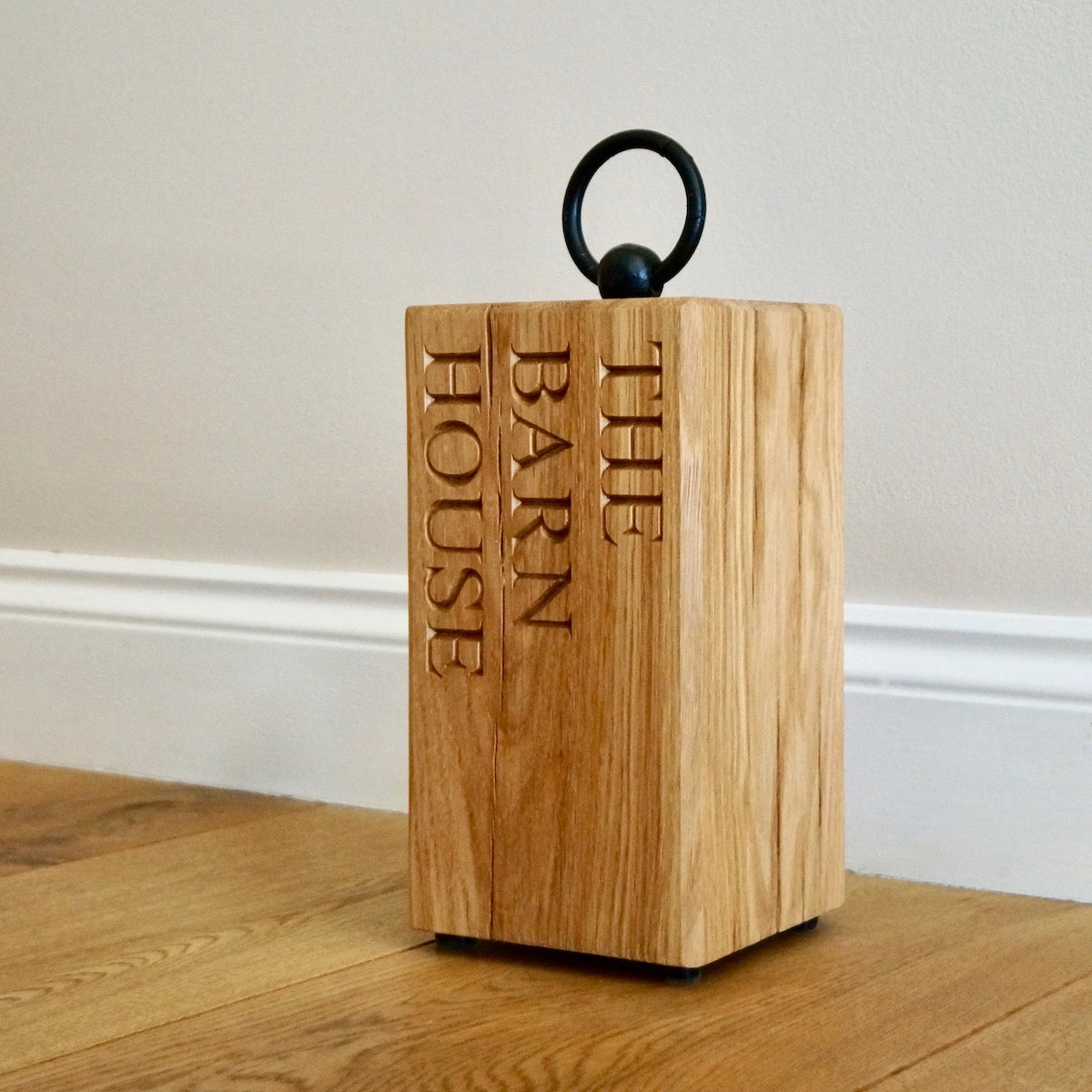 Personalised Wooden Door Stops by Make Me Something Special