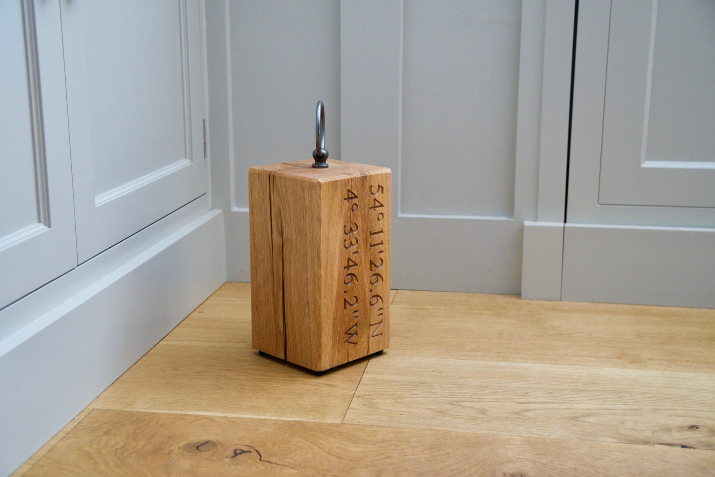 Personalised Wooden Door Stops by Make Me Something Special