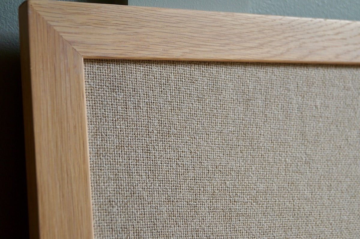Personalised Oak Fabric Pin Board by Make Me Something Special