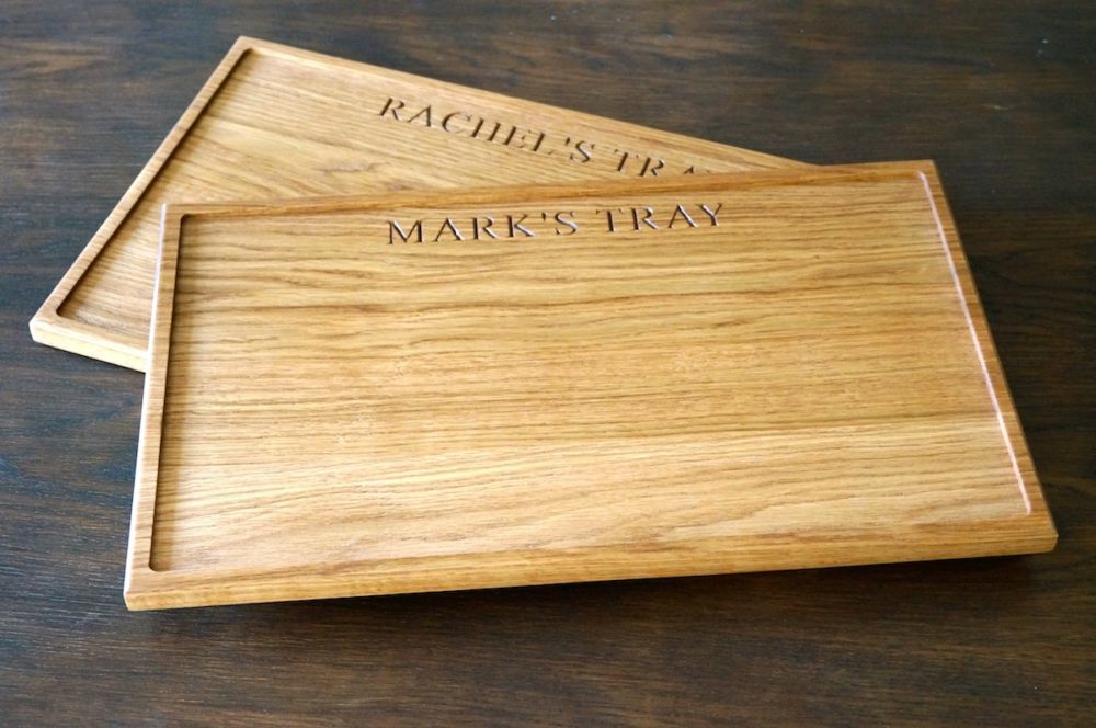 Oak Tea Tray by Make Me Something Special
