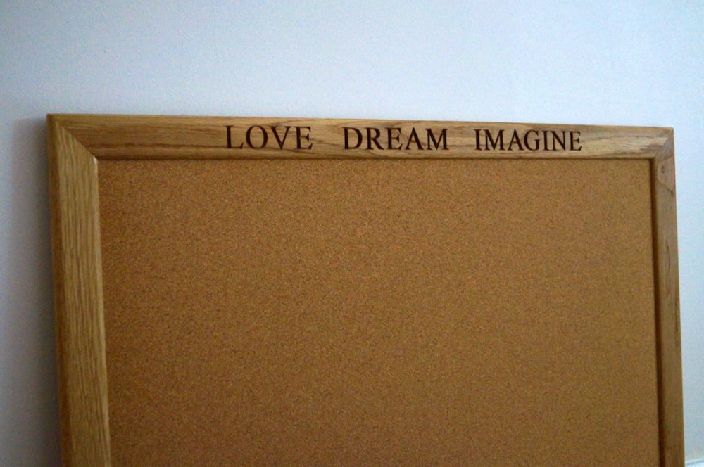 Personalised Cork Notice Boards by Make Me Something Special