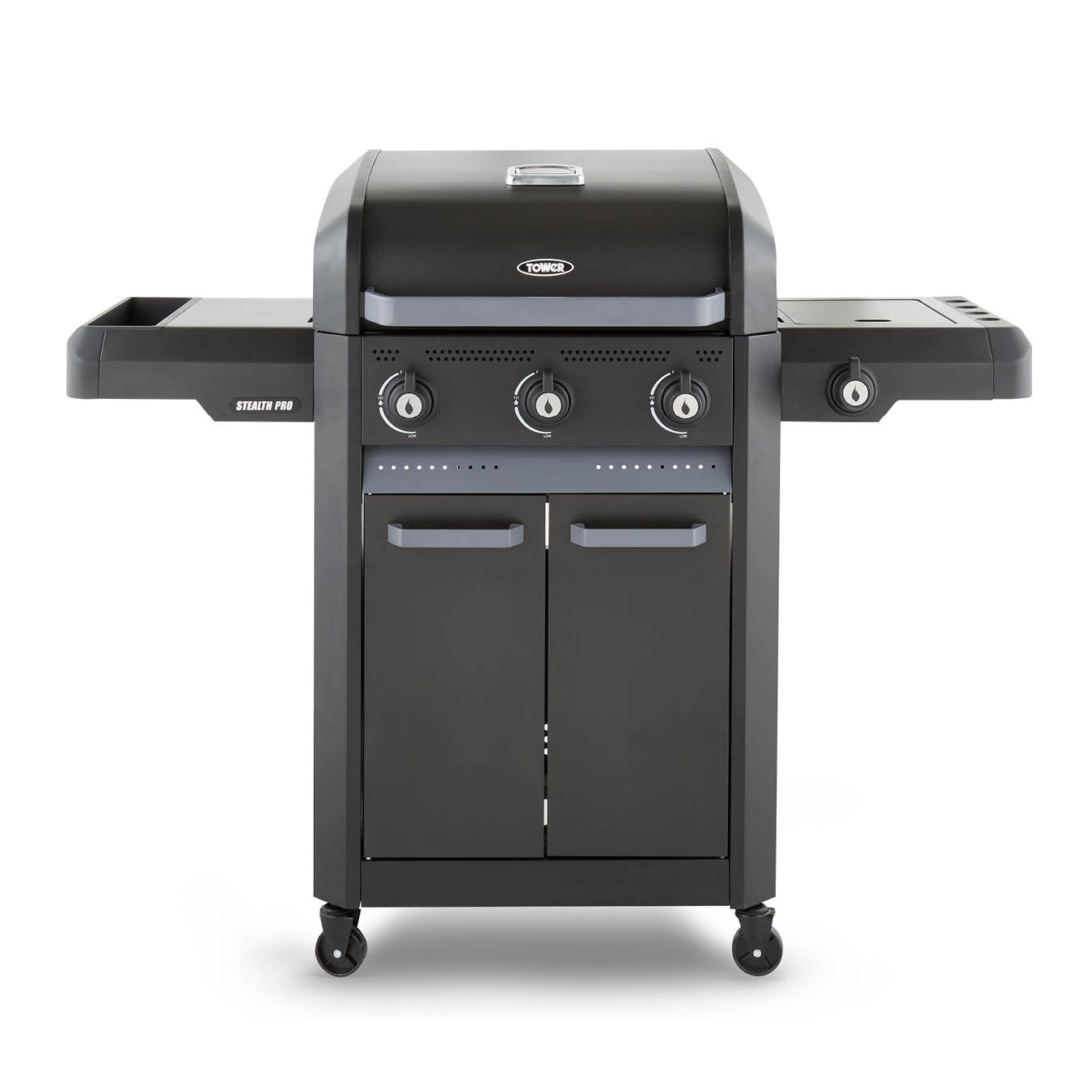 TOWER Stealth Pro Four Burner BBQ 5056462321226