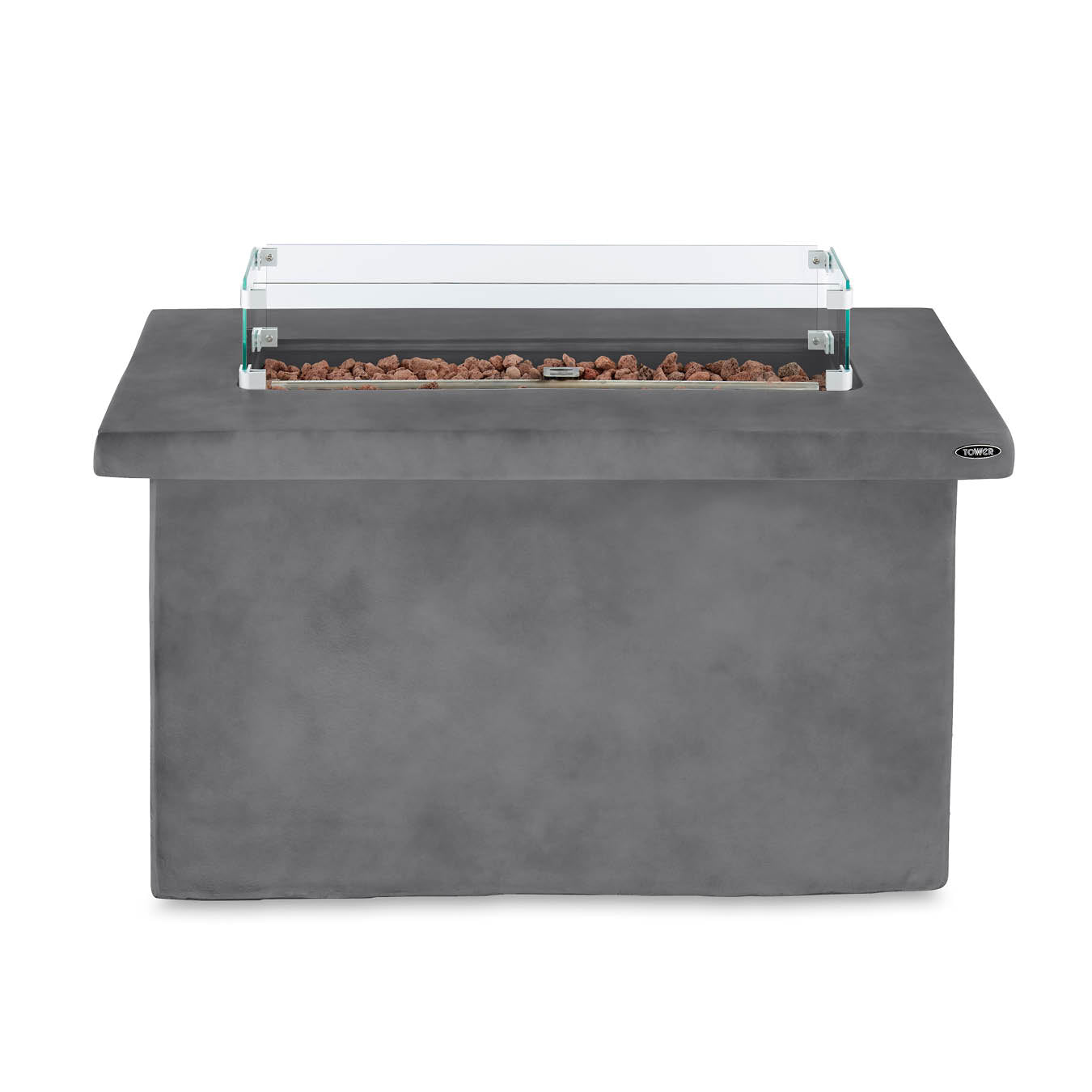 TOWER Magna Rectangular Gas Fire Pit 5056462326948