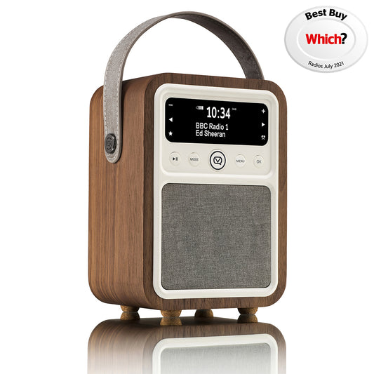 Viewquest VQ Monty DAB Radio Walnut 5060169718548