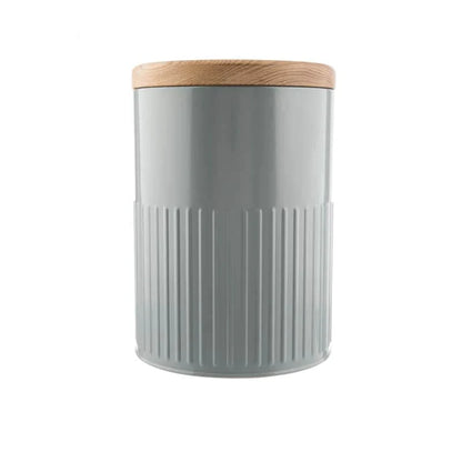 The Bakehouse & Co. Round Storage Canister Grey