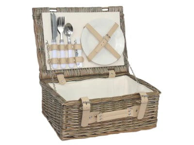 Willow Direct 14" Fitted Hamper Basket
