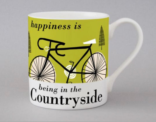 Repeat Repeat Country & Coast | Cycling Mug | Green
