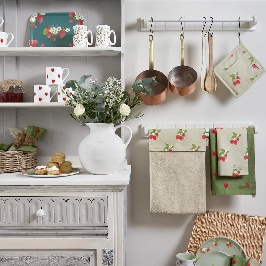 Sophie Allport Strawberries Oven Mitt