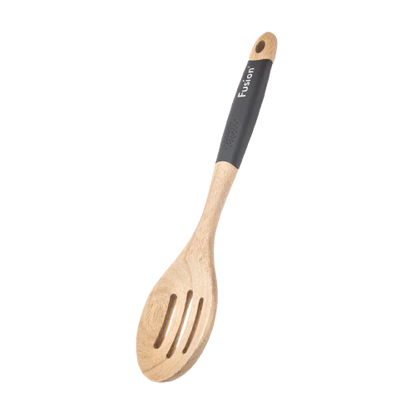 Fusion Acacia Wood Wooden Slotted Spoon
