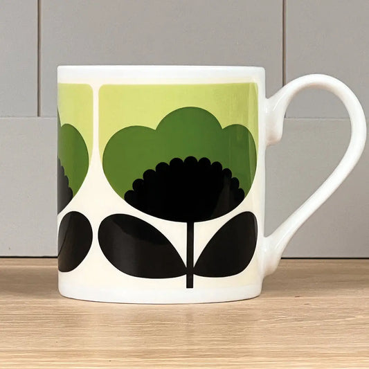 Orla Kiely Spring Bloom Green Mug - Standard