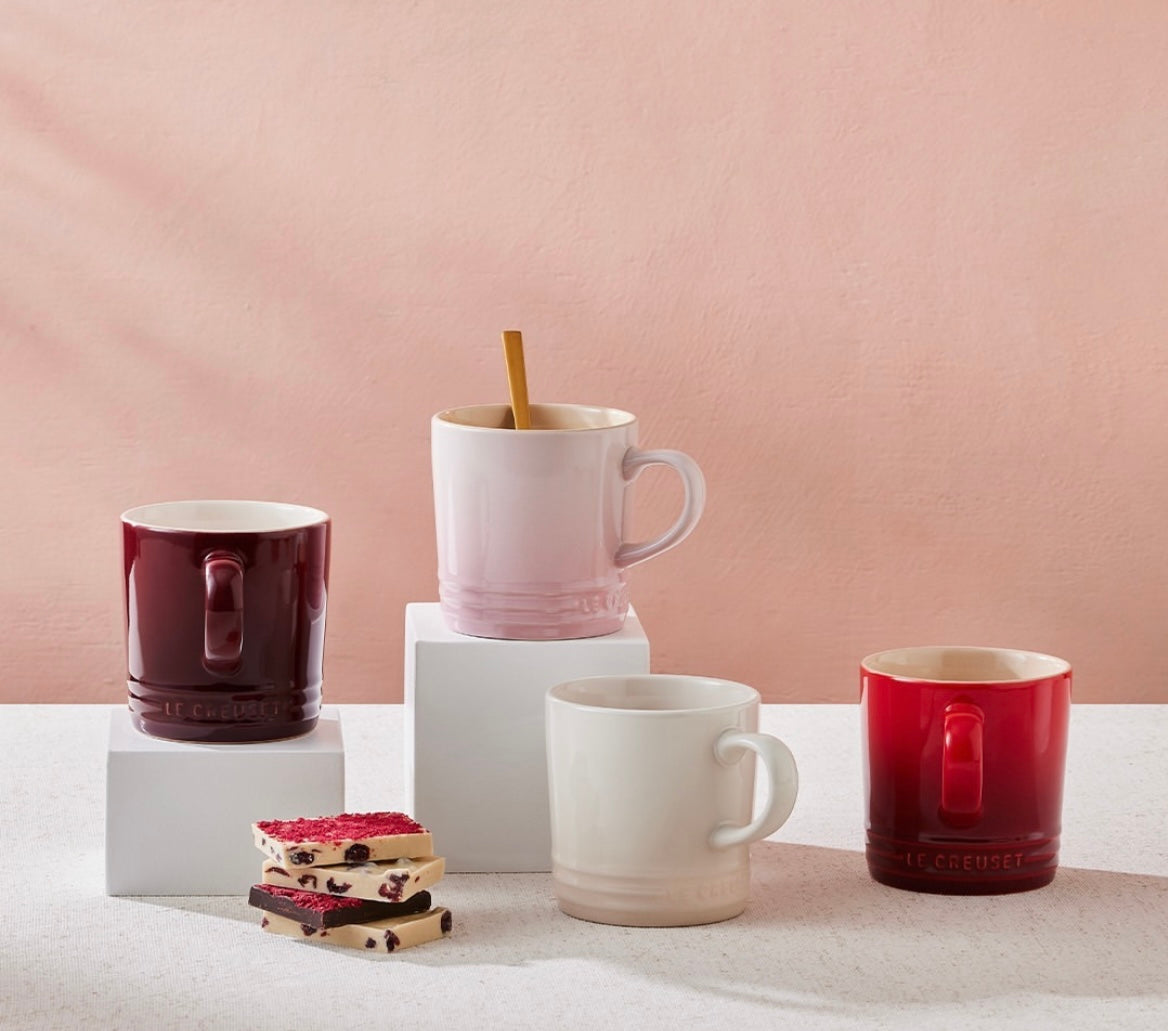 Le Creuset Shell Pink Stoneware Mug