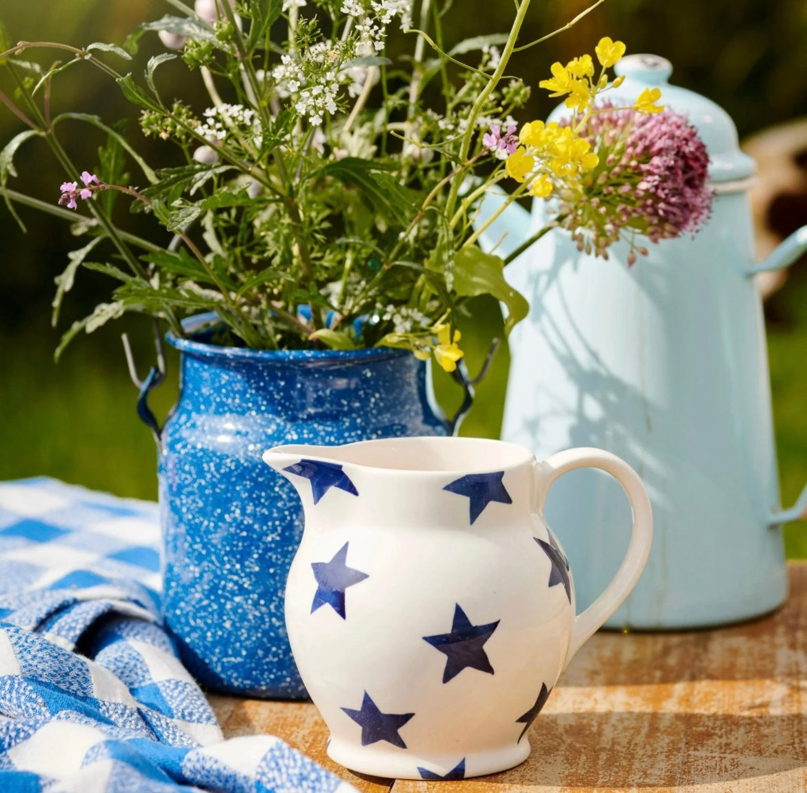 Emma Bridgewater Blue Star Half Pint Jug