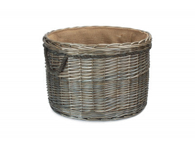 5056341806905 Size 3 Antique Wash Round Storage Basket ST086/3 Brambles Cookshop 2