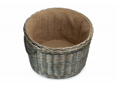 5056341806905 Size 3 Antique Wash Round Storage Basket ST086/3 Brambles Cookshop 3