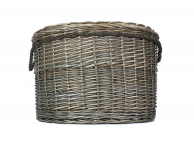 5056341806905 Size 3 Antique Wash Round Storage Basket ST086/3 Brambles Cookshop 4