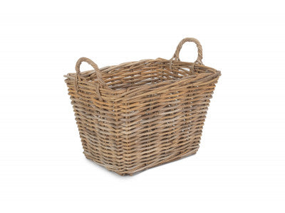 5060428556744 Small Rectangular Grey Rattan Floor Storage RA001/1 Brambles Cookshop 1