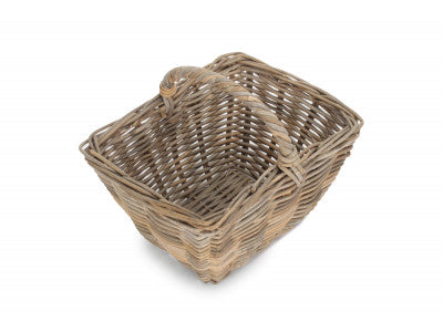 5060428556980 Grey Rattan Kindling Basket RA006 Brambles Cookshop 2