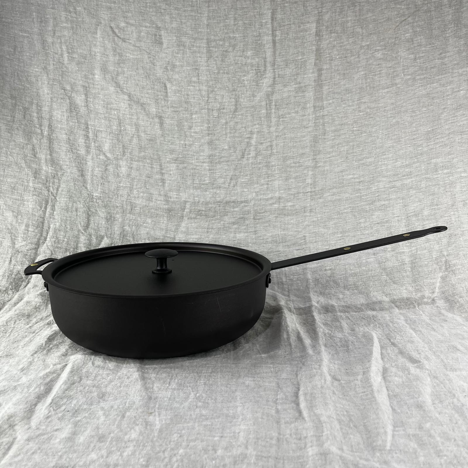 NFS-473FH Netherton Foundry 11" oven safe  sauteuse pan with lid