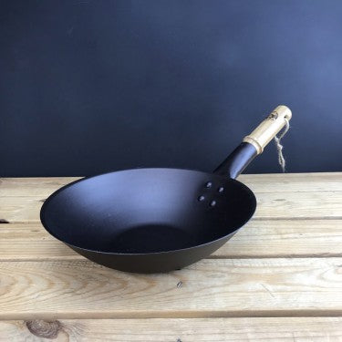 Netherton Foundry 11" (28cm) Spun iron small wok